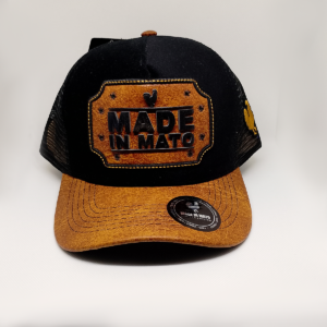 Gorra Made in Mato - Marron & Negro | Trucker Talla M