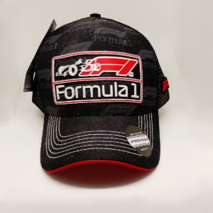 Gorra Formula 1 – Negro | Trucker Talla M